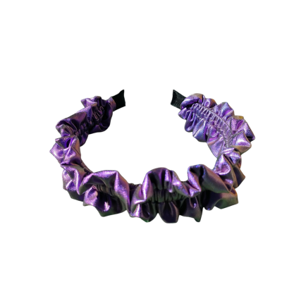 diadeem paars blauw meisjes scrunchie