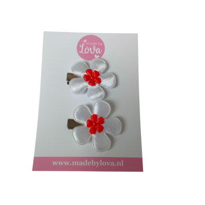 haarspeldjes bloem koningsdag, voorjaar