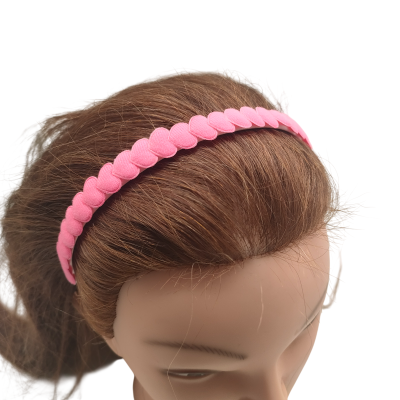 hartjes diadeem lichtroze meisjes