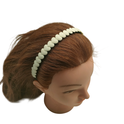 ecru hartjes diadeem zwart meisjes