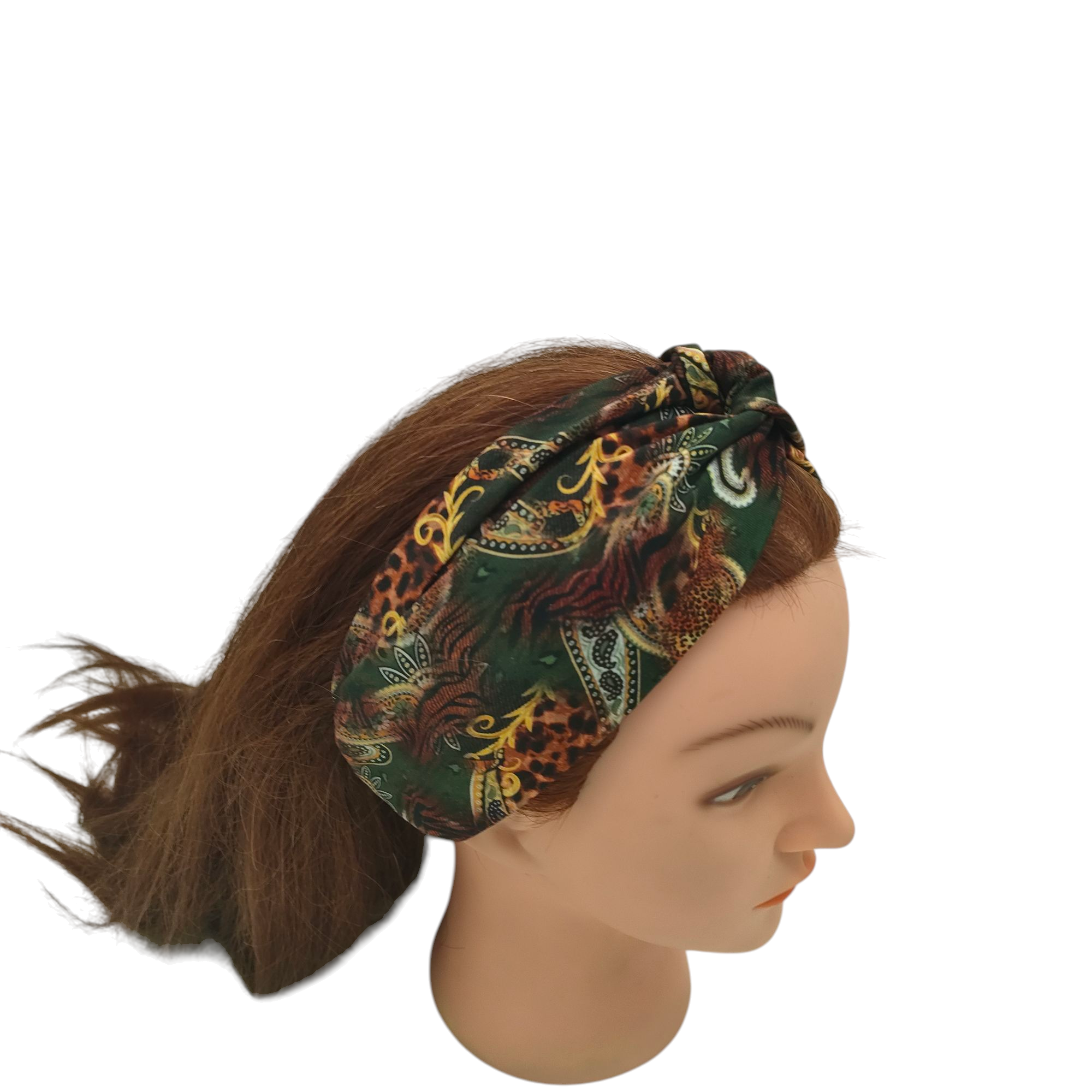 haarband twist panterprint meisjes