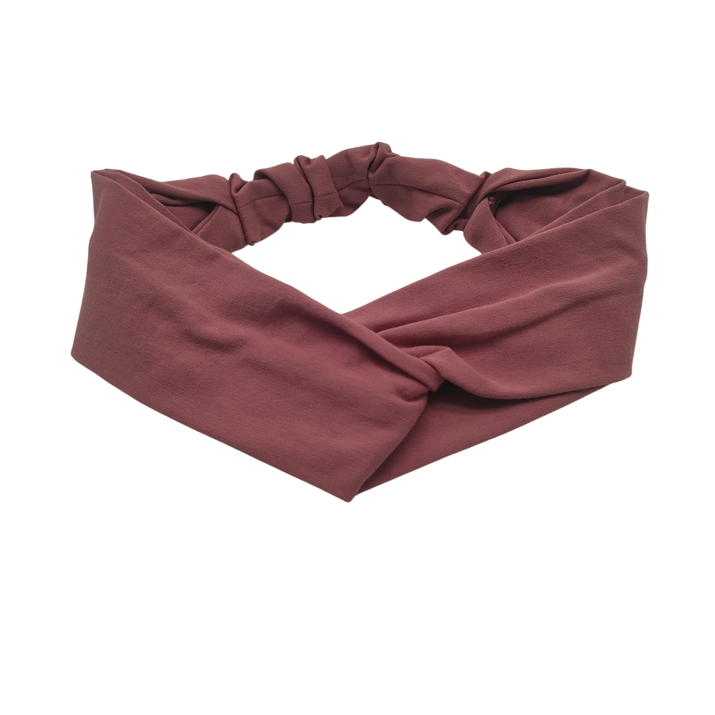 twist haarband oudroze donkerroze