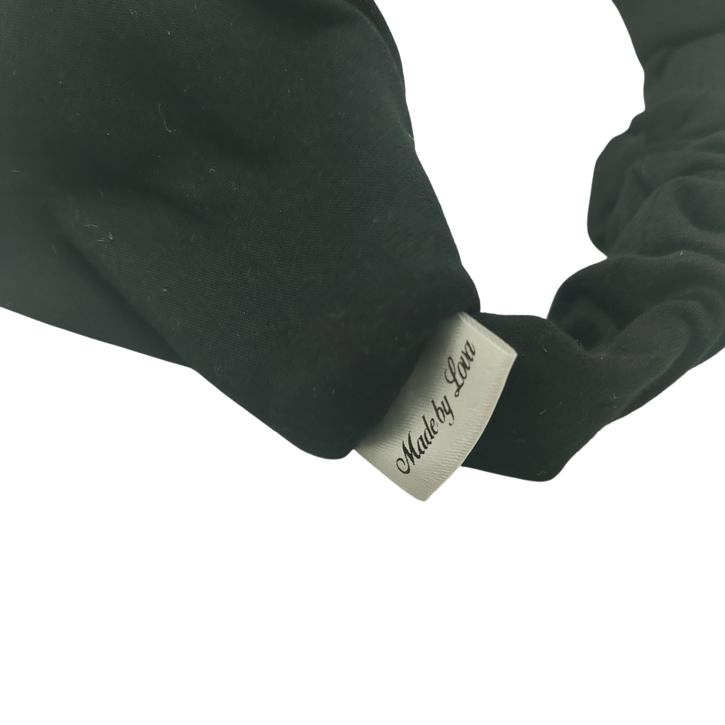 details haarband twist zwart