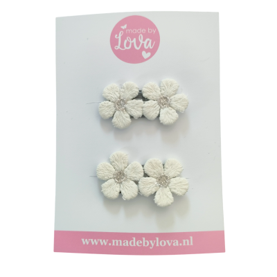 haarspeldjes bloemetjes antislip
