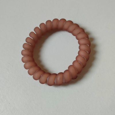kabelelastiek bruin mat