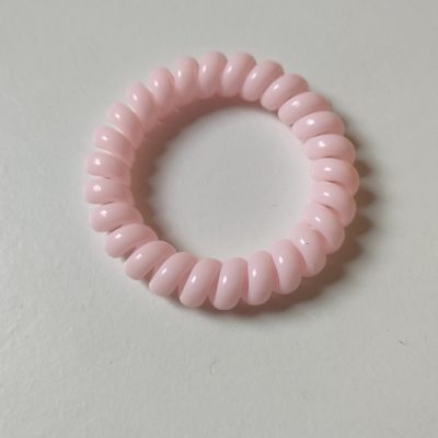 kabelelastiekje roze