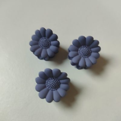 haarklem lila bloem
