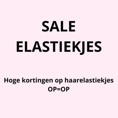 Sale haarelastiekjes