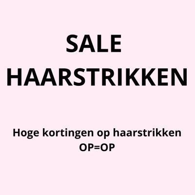 Sale haarstrikken
