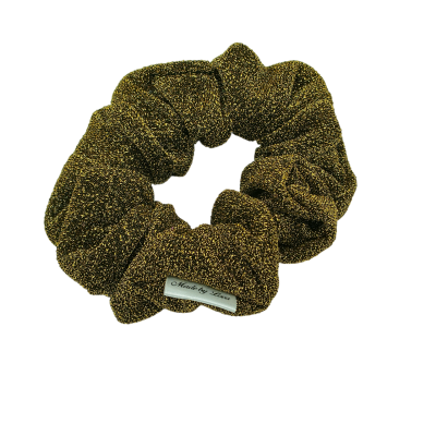 scrunchie glitters goud