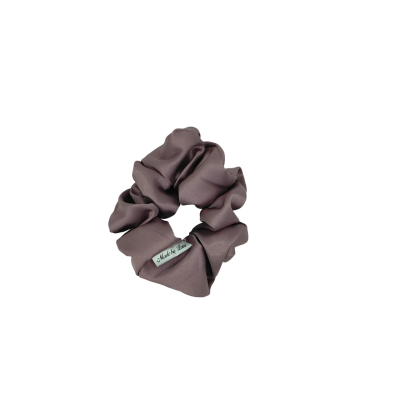 scrunchie satijn mauve paars lila