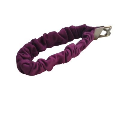 scrunchie sleutelhanger paars