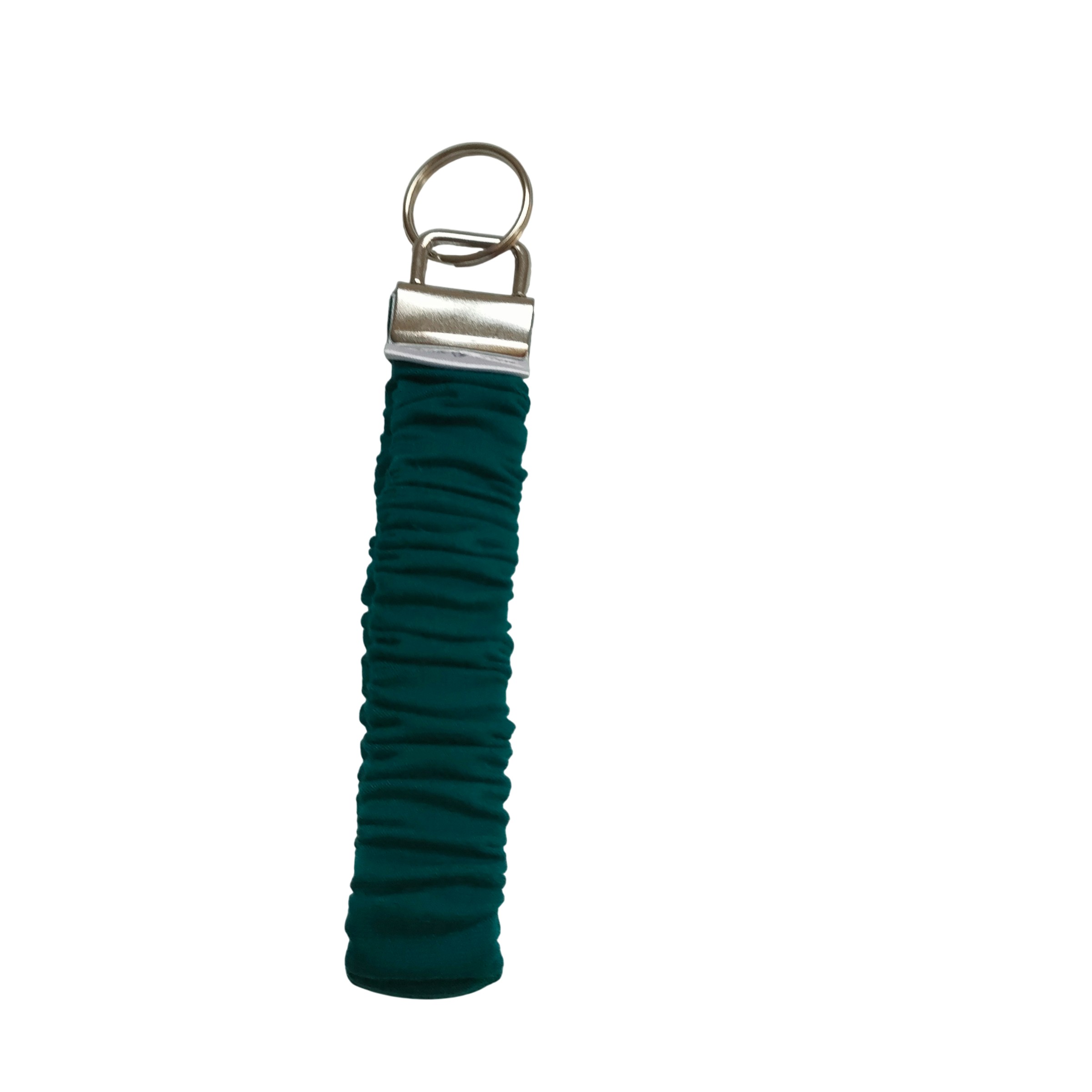 scrunchie sleutelhanger petrol