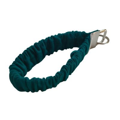scrunchie sleutelhanger petrol
