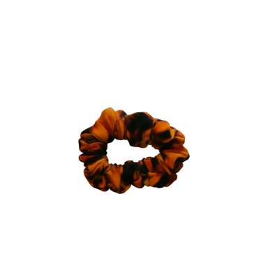 scrunchie xs oranje zwart