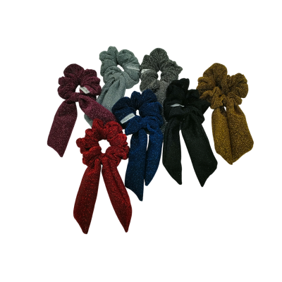 Glitter scrunchies strik 4-99+ jaar