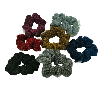 Glitter scrunchies 8-99+ jaar