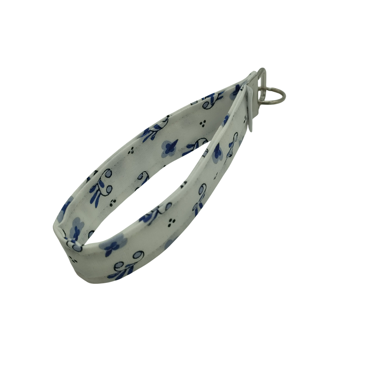 sleutelhanger telefoonkoord delftsblauw bloemen
