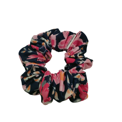 scrunchie zwemmen bloemen roze blauw