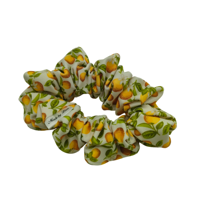 zwemscrunchie zomers citroenen