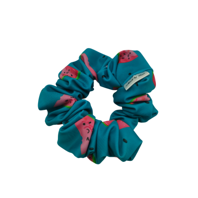 scrunchie watermeloen, zomer zwembad zwemmen
