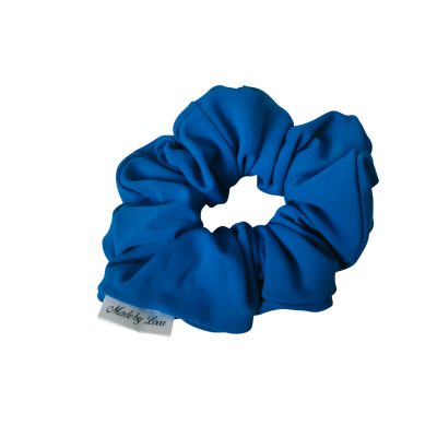 zwemscrunchie blauw meisjes dames