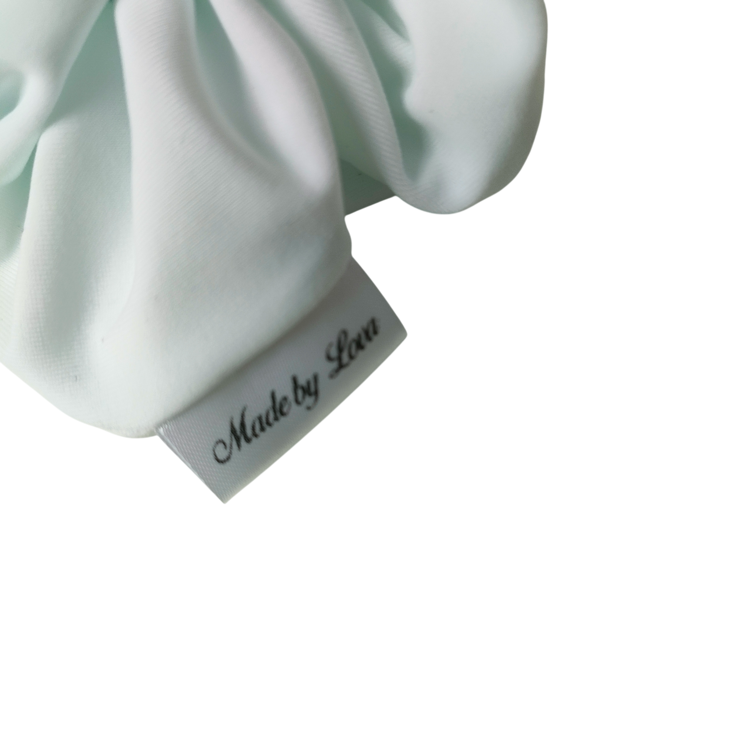 zwemscrunchie wit meisjes details